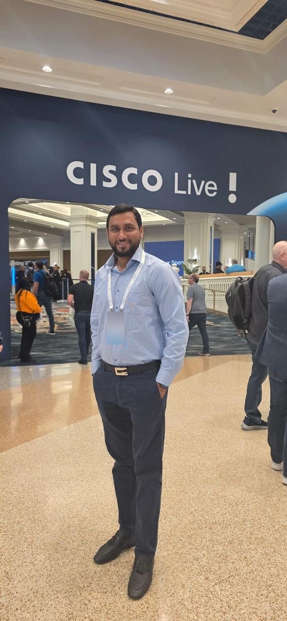 Ghulam Abbas at Cisco Live Las Vegas 2026